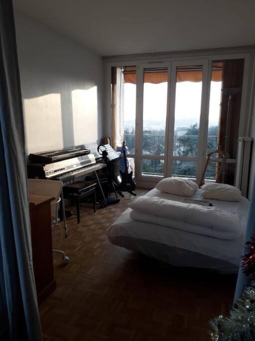 T4/5 Avec Vue Sur Les Alpes A 5 Minutes De Lyon Leilighet La Mulatiere Eksteriør bilde